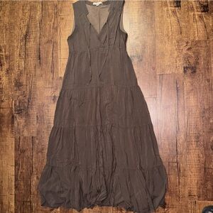 love 21 brown cotton dress size